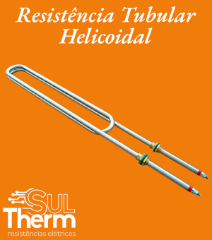 resistência tubular helicoidal 